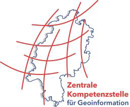 Logo des Herausgebers: Zentrale Kompetenzstelle für Geoinformation